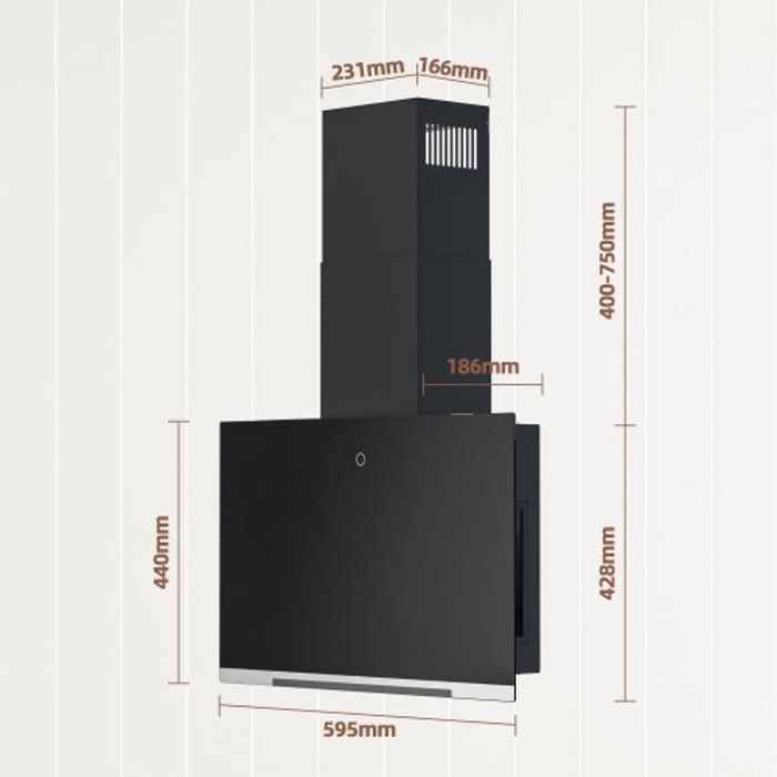 Hotte Aspirante FIREGAS 60 cm - Acier Inoxydable - Éclairage LED - Filtre à  Charbon - Noir - Cdiscount Electroménager
