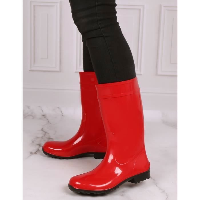 Bottes De Pluie ILSE LEMIGO Bleues - Imperméables, Durables, Taille Standard, Neuves Avec Emballage