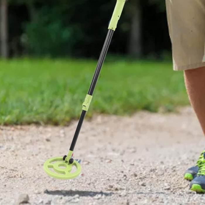 UISEBRT Détecteur De Métaux Pour Adultes Et Enfants - Bobine Recherche, Modes All Metal & DISC, Hauteur Réglable 78-107 Cm