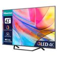 HISENSE 43A7KQ - TV QLED 43" (109 cm) - 4K UHD 3840x2160 - TV connecté Smart TV - 3xHDMI 2.0-2