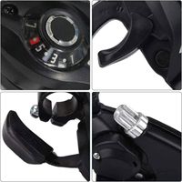 Paire De Manettes De Vitesse 3x7 Vitesses – Poignée Twist Pour Vélo, Avec Câbles Et Poignées Caoutchouc, Compatible Guidon 22mm