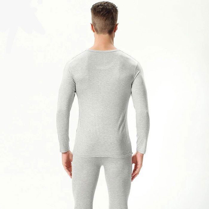 LANBAOSI Caleçon Thermique Homme - Lot De 2 - Sous-vêtement Chaud Hiver - Ultra Doux Pour Ski Et Randonnée