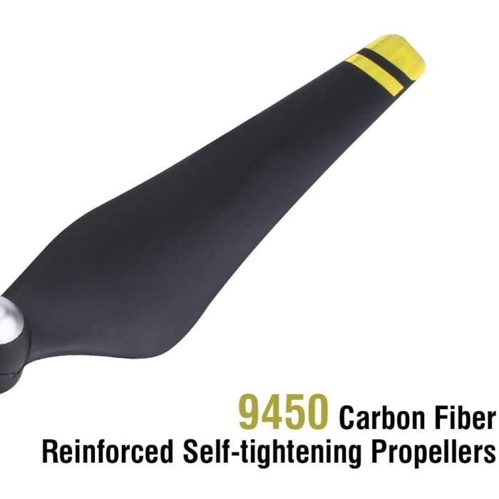 HÉLICES EN FIBRE de carbone 8331F à faible bruit pour DJI Mavic Pro