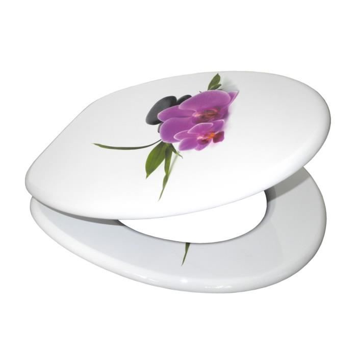 Abattant wc orchidée deals