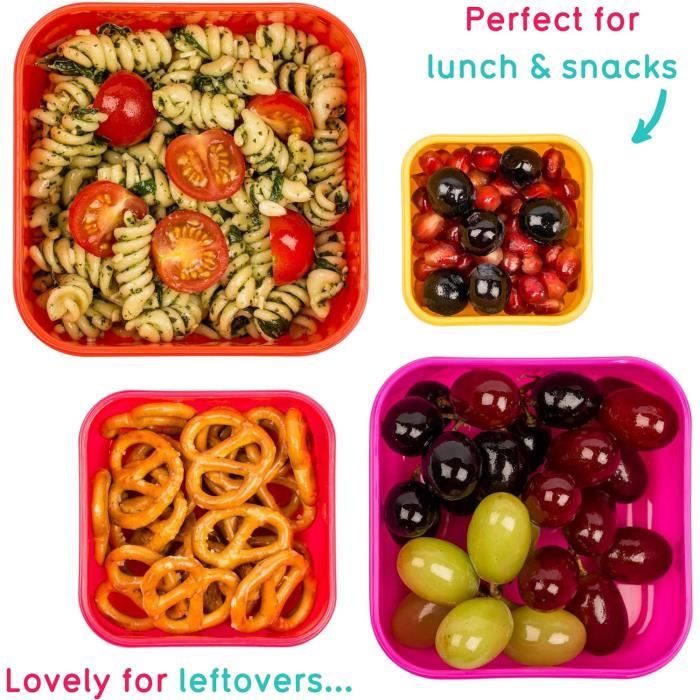 BéABA, Lunch Box Enfant, Boîte à Dejeuner-Repas, Boite En Inox, Bento, Compartimenté