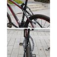 Antivol de vélo, Serrure de vélo pliante portable de 85cm avec 4 Chiffres pour vélo, moto et porte-3