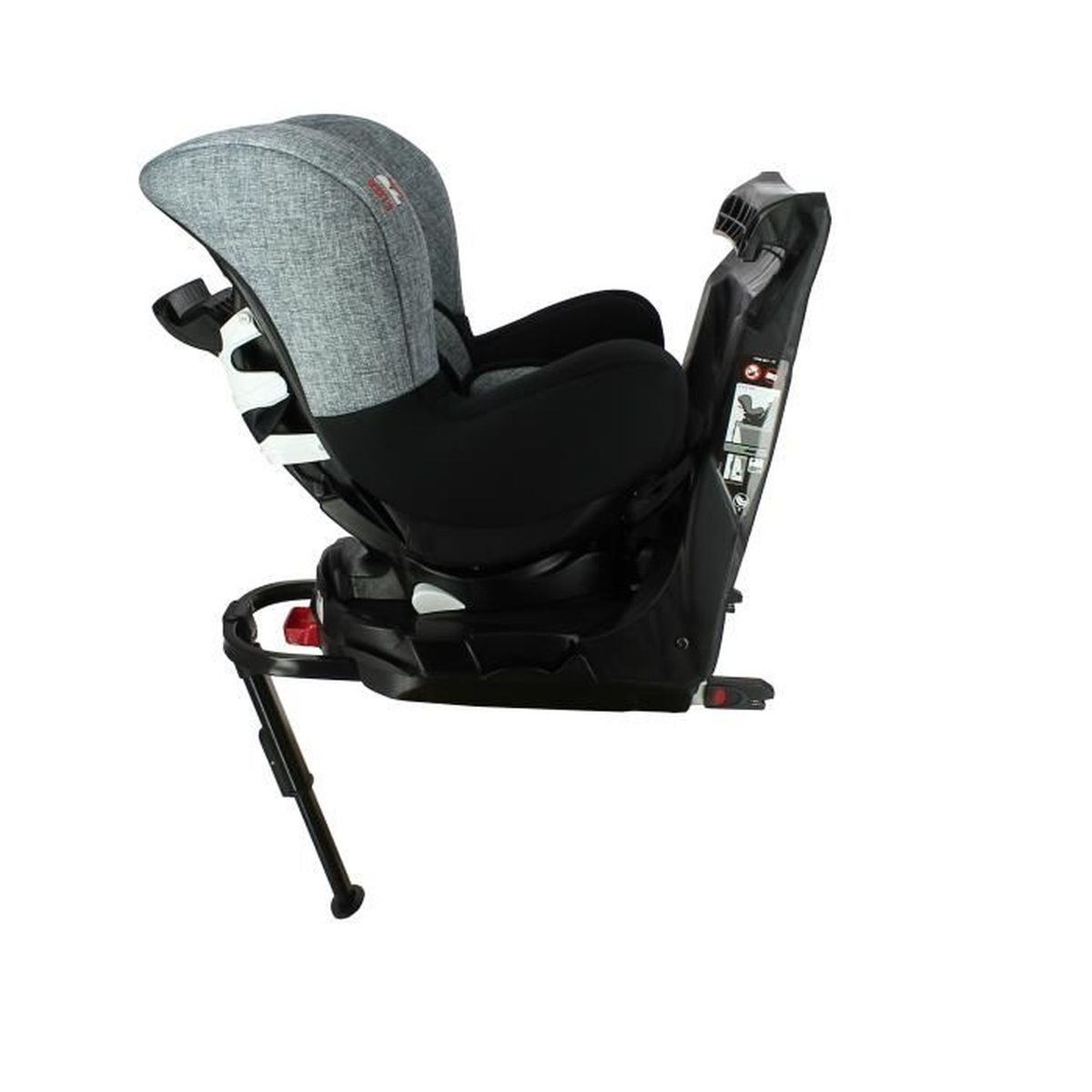 siege auto pivotant sans jambe de force