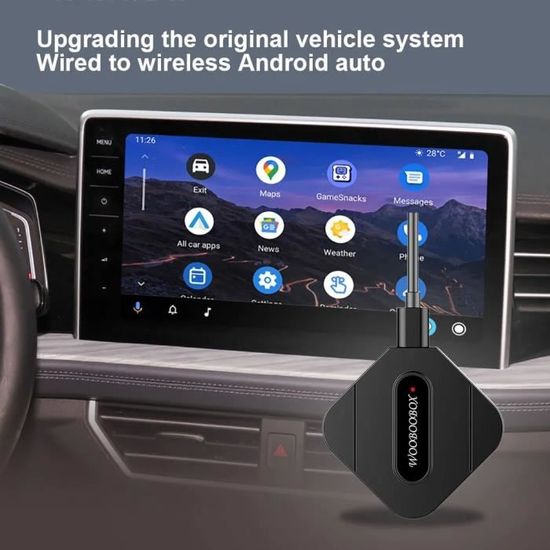 Boîte Carplay sans fil - AMPrime-Boîtier Carplay Android AI filaire sans  fil, Auto Netflix, Audi, Mercedes, V - Cdiscount Auto