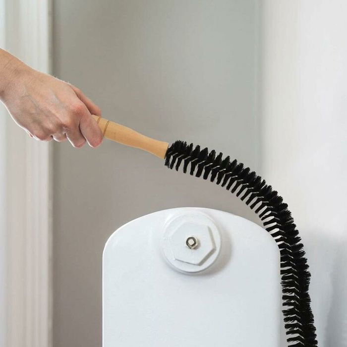 Brosse Radiateur Longue 120 Cm Flexible Poils De Chèvre - Nettoyage Profond