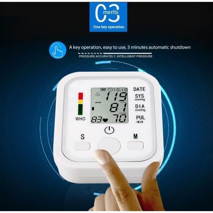 Tensiomètre Electronique Bras, Appareil à Tension avec écran LCD Mesure  Tension Artérielle - Cdiscount Santé - Mieux vivre