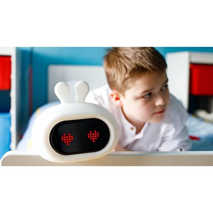 Réveil éducatif Groclock de Tommee Tippee, réveil et veilleuse pour jeunes  enfants, alimenté par USB
