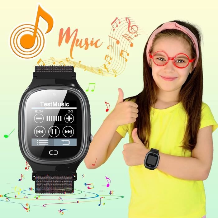 Montre Connectée Enfant - Smartwatch Téléphone Intelligente avec 17 Jeux,  Appel, SOS, Musique, Appareil Photo, Lampe de Poche, Revei - Cdiscount  Téléphonie