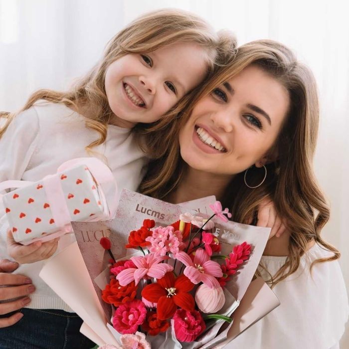 Kit De Fleurs DIY 300 Pièces En Fil Chenille Pastel – Roses, Tulipes, Lavande – Avec Tiges, Ruban Et Papier Cadeau