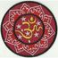 ECUSSON PATCHE PATCH THERMOCOLLANT GIRL SKULL NOIR ET FUSCHIA 8 X 7,5 CMS