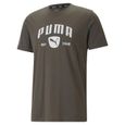 T Shirt De Sport - PUMA - Training - Homme - Vert kaki - XS-0