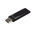Clé USB Store'n'Go Slider 16Go Black - VERBATIM - USB2.0 - Vitesse de lecture 10Mo/s - Vitesse d'écriture 4Mo/s-0