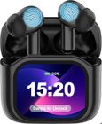 FINGERTIME Écouteurs Bluetooth Sport ANC+ENC Écran Tactile LED 40H Autonomie IPX5 Anti-Chute Stéréo Bass Compatible iOS/Android Noir