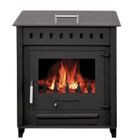 INTERSTOVES Poêle à bois avec four Leo 12 | Bûches 45cm - Acier
