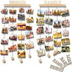 Cadre Photo Mural Pele Mele - Porte Photos Bois Avec Lettres