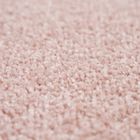 PACO HOME Tapis pour Salon Uni Poils Ras Sobre Et Moderne, Rose [Ø 120 cm rond]