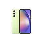 Smartphone Samsung A54 de couleur Vert clair avec écran 6,6" AMOLED 120 Hz Full HD+, 1080 x 2340 pixels, 8 Go de RAM DDR4 + 256 Go