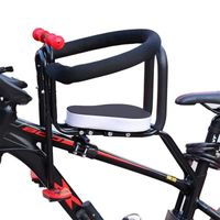 Siège de vélo pour enfant à l'avant 2-6 ans (jusqu'à 50 kg maximum) - Siège avant pliable pour VTT