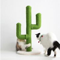Griffoir Sur pieds Arbre à chat Colonne Pour Chat Arbre Grimpant Cactus