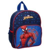 mybagstory - Sac à dos - Spiderman - Bleu - Enfant - Ecole  - Maternelle - Garderie - Crèche - Graçon - Taille 29 cm