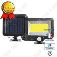 TD® 100 LED solaires lumière du soleil extérieure pour jardin sécurité nuit mur Split lampe solaire