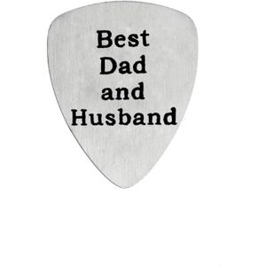 GUITARE Dad Gifts Médiator De Guitare Best Dad And Husband Cadeau Pour Joueur De Guitare Best Dad And Husband[X2452]