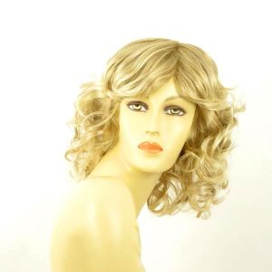 Perruque Femme Longue Blonde Mèches Claires 'Jennifer' - Synthétique Ondulée, Taille Moyenne, Neuve Avec étiquettes