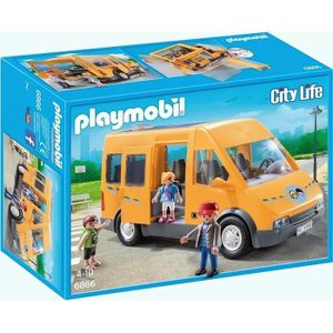 BULLE - SAUTE VENT Playmobil - 6866 - Jeu - Bus Scolaire