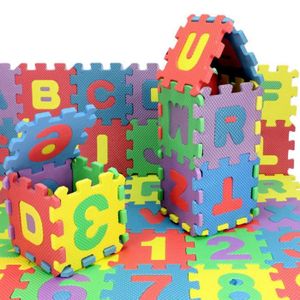 PUZZLE 8,5 cm - Mini puzzle en mousse de nombres et alpha