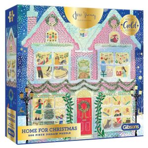 PUZZLE Puzzle - GIBSONS - Home for Christmas - 500 pièces