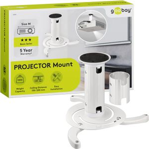 Support Plafond INOTEK Pour Vidéoprojecteur – Réglable De 50 à 77 Cm, Jusqu’à 15 Kg, Inclinable à 30° - 11