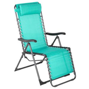 FAUTEUIL JARDIN  Chaise de jardin textilène - HESPERIDE - SILOS - A