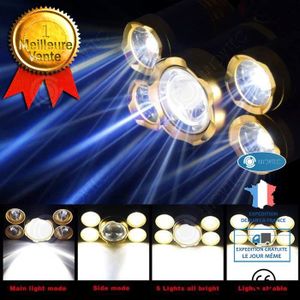 Generic Lampe frontale puissante 11 LED - Running & Comping - Zoom rotatif  - 4 Modes à prix pas cher