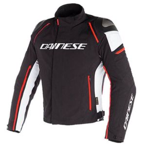 BLOUSON - VESTE BLOUSON DAINESE RACING 3 D-DRY NOIR BLANC ROUGE FL