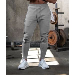 COLLANT DE RUNNING Pantalon d'entraînement camouflage pour hommes - Aptitude - Beige - Fitness/Fonctionnement