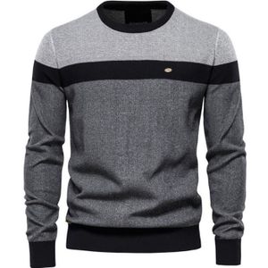 PULL Pull Homme,Manches longues Pulls Homme Col Arrondi