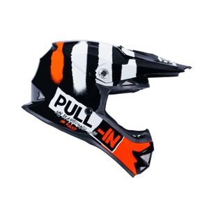 CASQUE MOTO SCOOTER Casque moto cross enfant Pull-in Trash/Race - tras
