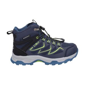 CHAUSSURES DE RANDONNÉE Chaussures de marche de randonnée mid jeune garçon CMP Byne Waterproof - black blue - 32
