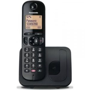 Téléphone fixe Le téléphone sans fil Panasonic kx-tgc250spb noir 
