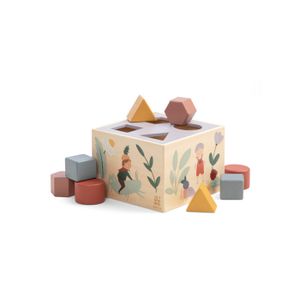 BOÎTE À FORME - GIGOGNE Cube à formes en bois - Puzzle Pixie Land - Sebra