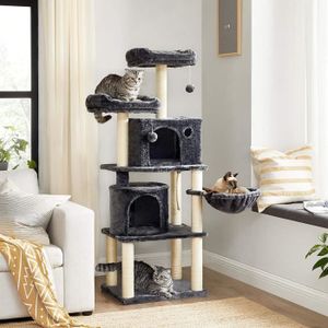 Arbre A Chat Trixie Juana Gris Cdiscount Animalerie