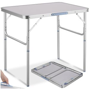 TABLE ET CHAISES CAMPING TECTAKE Table de camping valise LOTHAR Pieds vissa