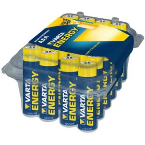 PILES Pack de 24 piles alcalines Energy Micro (AAA/LR3)