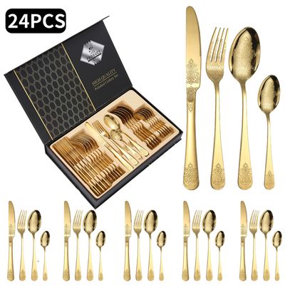 coffret 6 fourchettes de table Le THIERS manche plexi Automne