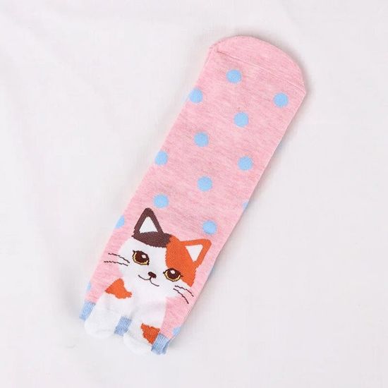 Patte de chat rose 3D chaton griffe orteils chaussettes pour Patte de chat rose 3D chaton griffe orteils chaussettes pour