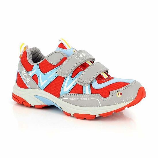 Baskets Lotto Mixte Enfant Nandu K - Confort Rétro Avec Velcro Et Laçage Élastique